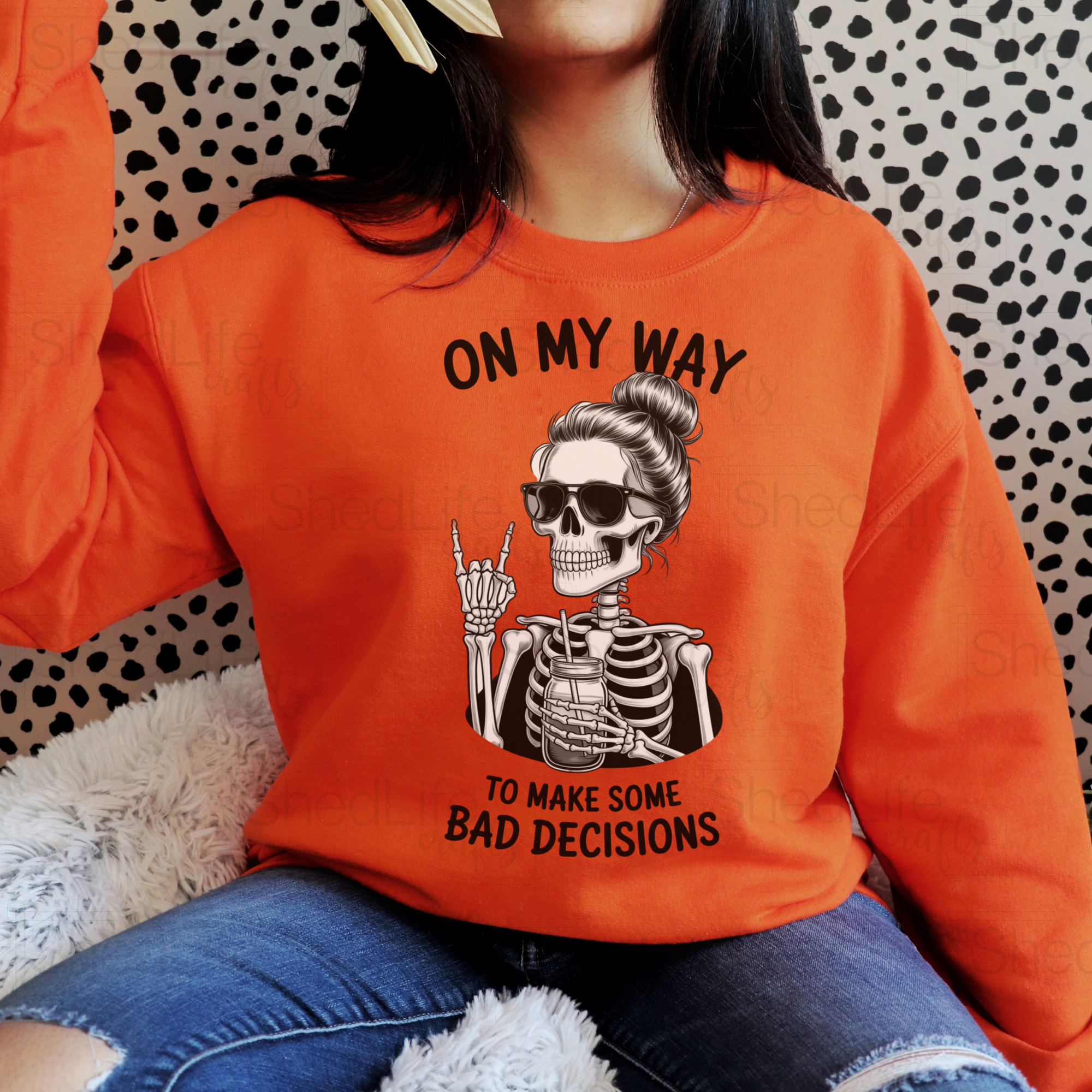 "On My Way to Make Bad Decisions" Apparel (1D-683)