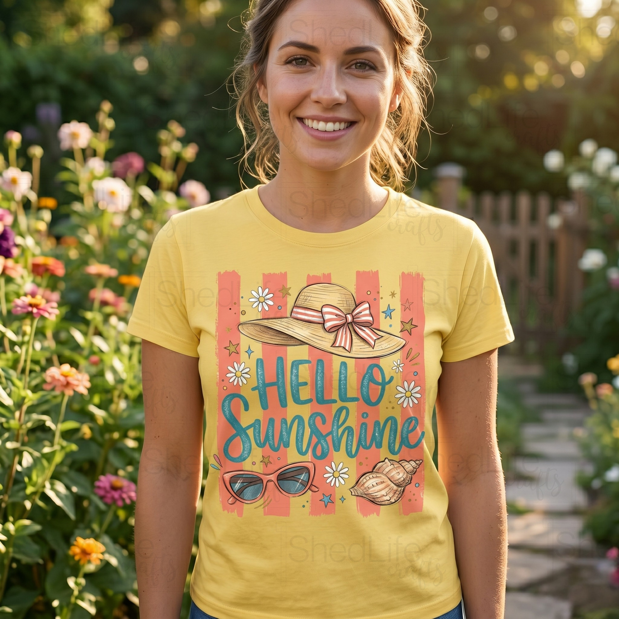 "Hello Sunshine" Apparel (1D-689)