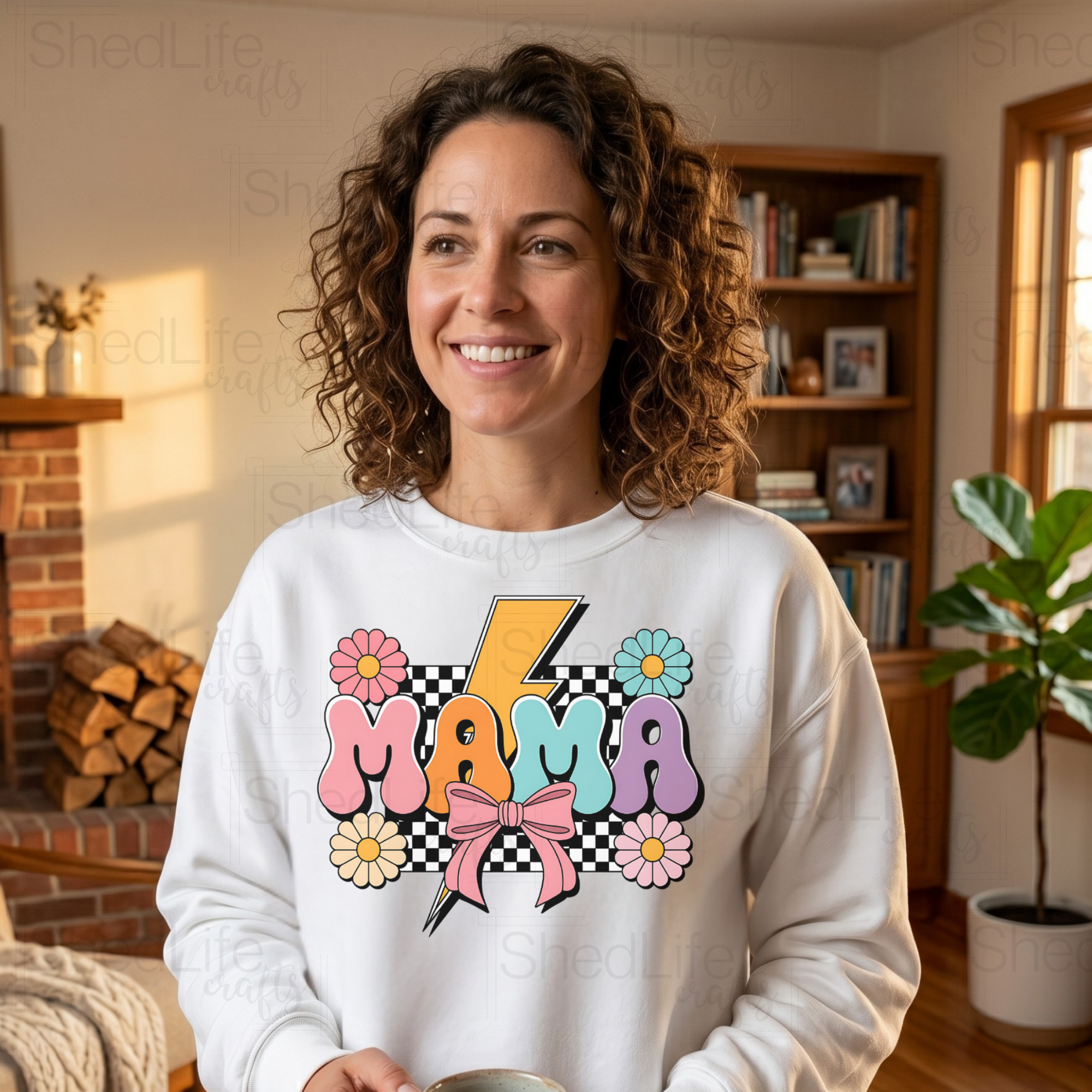 "Retro Mama" Apparel (1D-454)