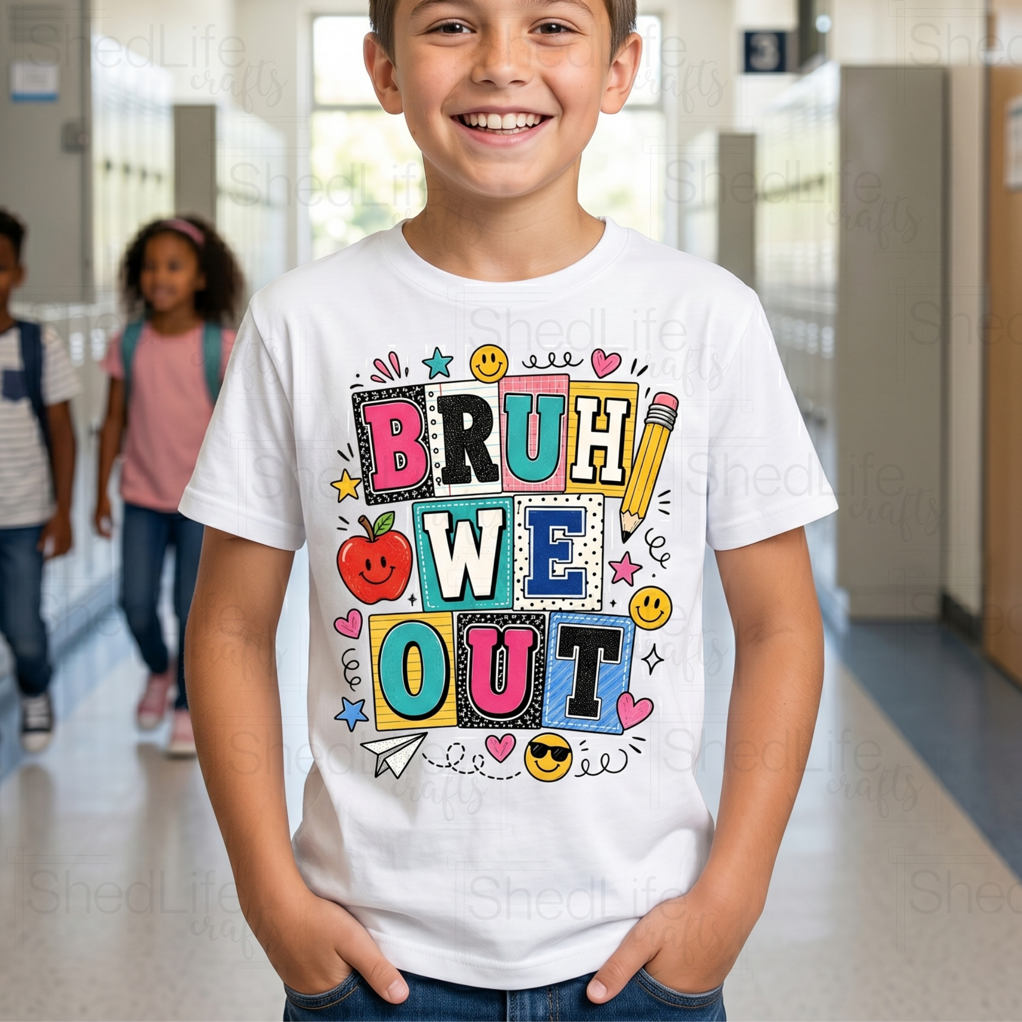 "Bruh We Out" Apparel (1D-690)