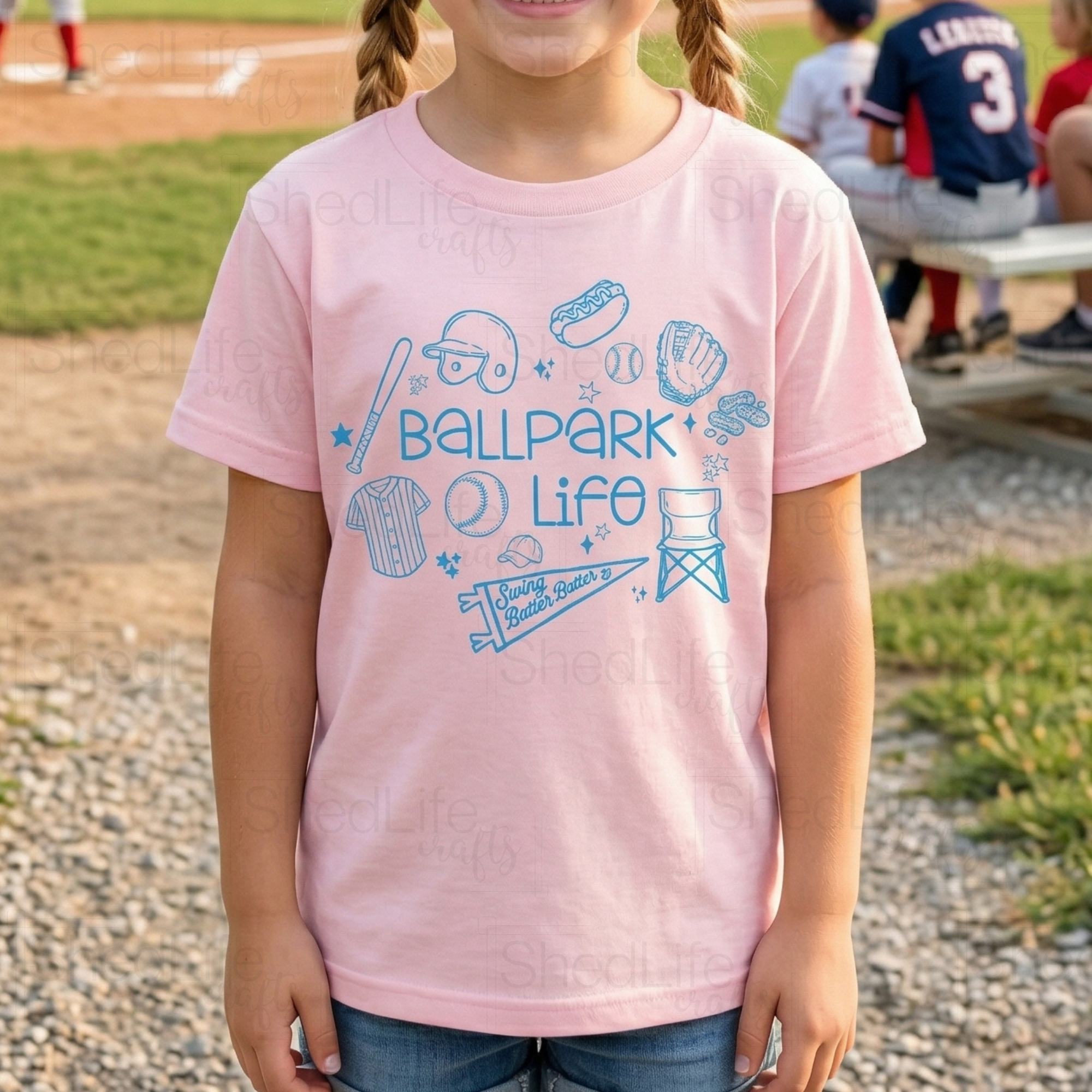 "Ballpark Life" Apparel (1D-671)
