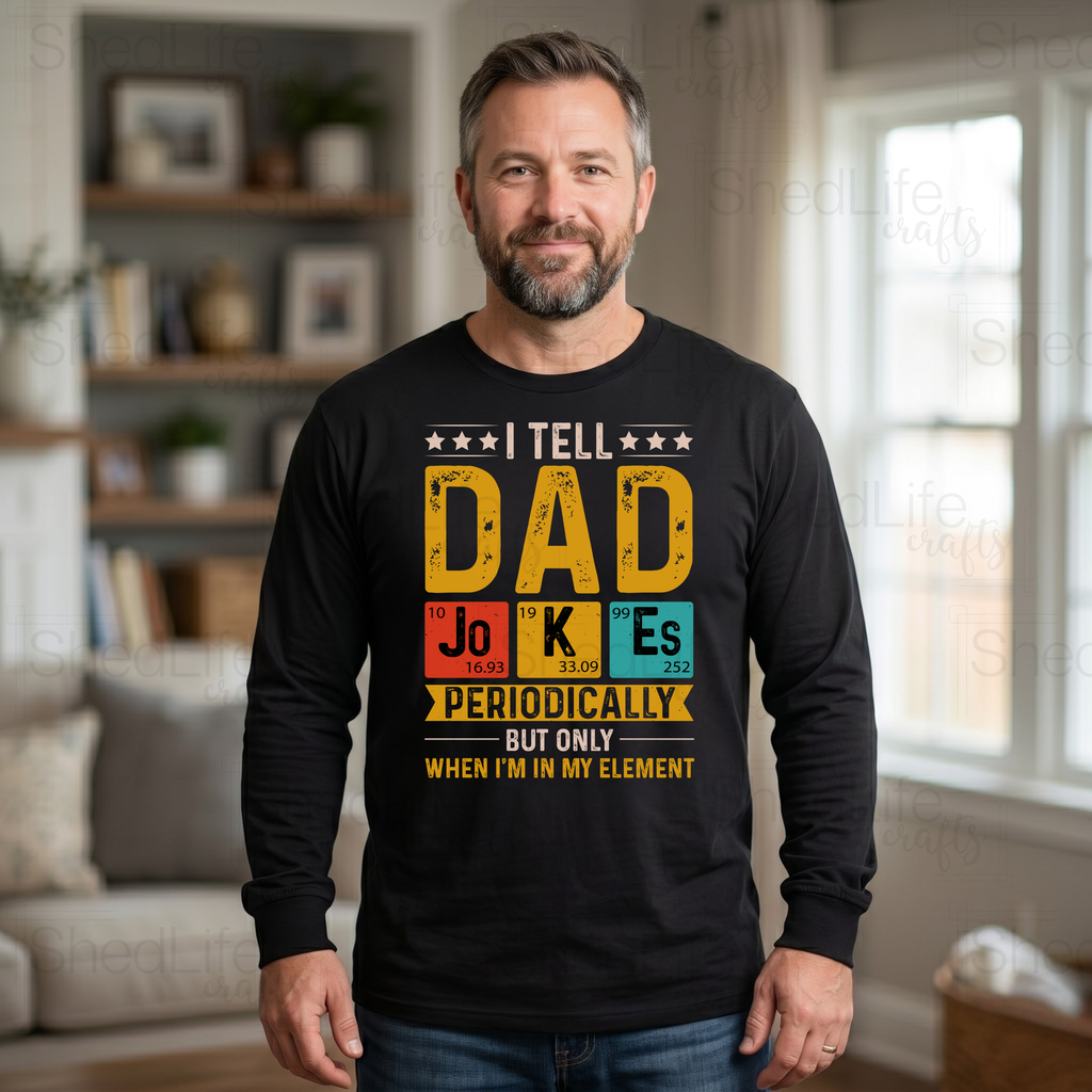 "Dad Jokes" Apparel (1D-696)