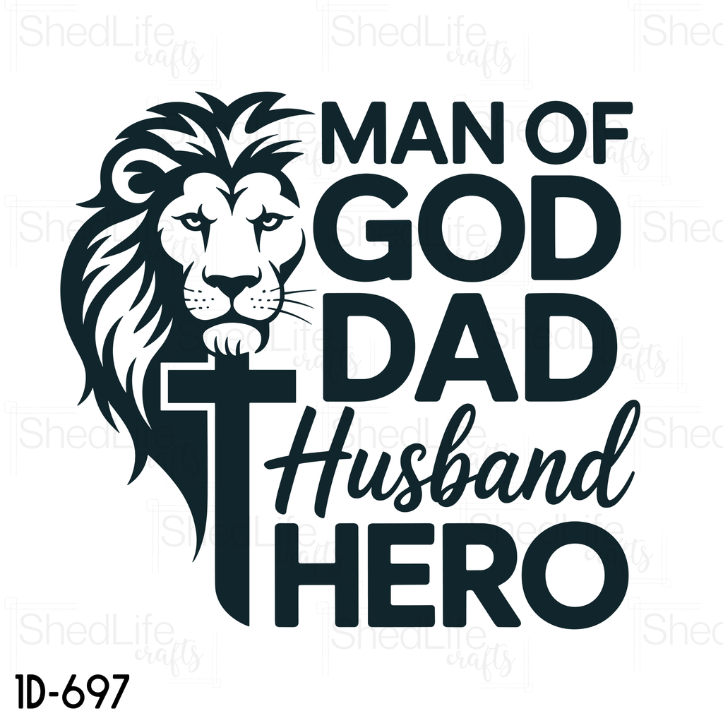 "Man of God" Apparel (1D-697)