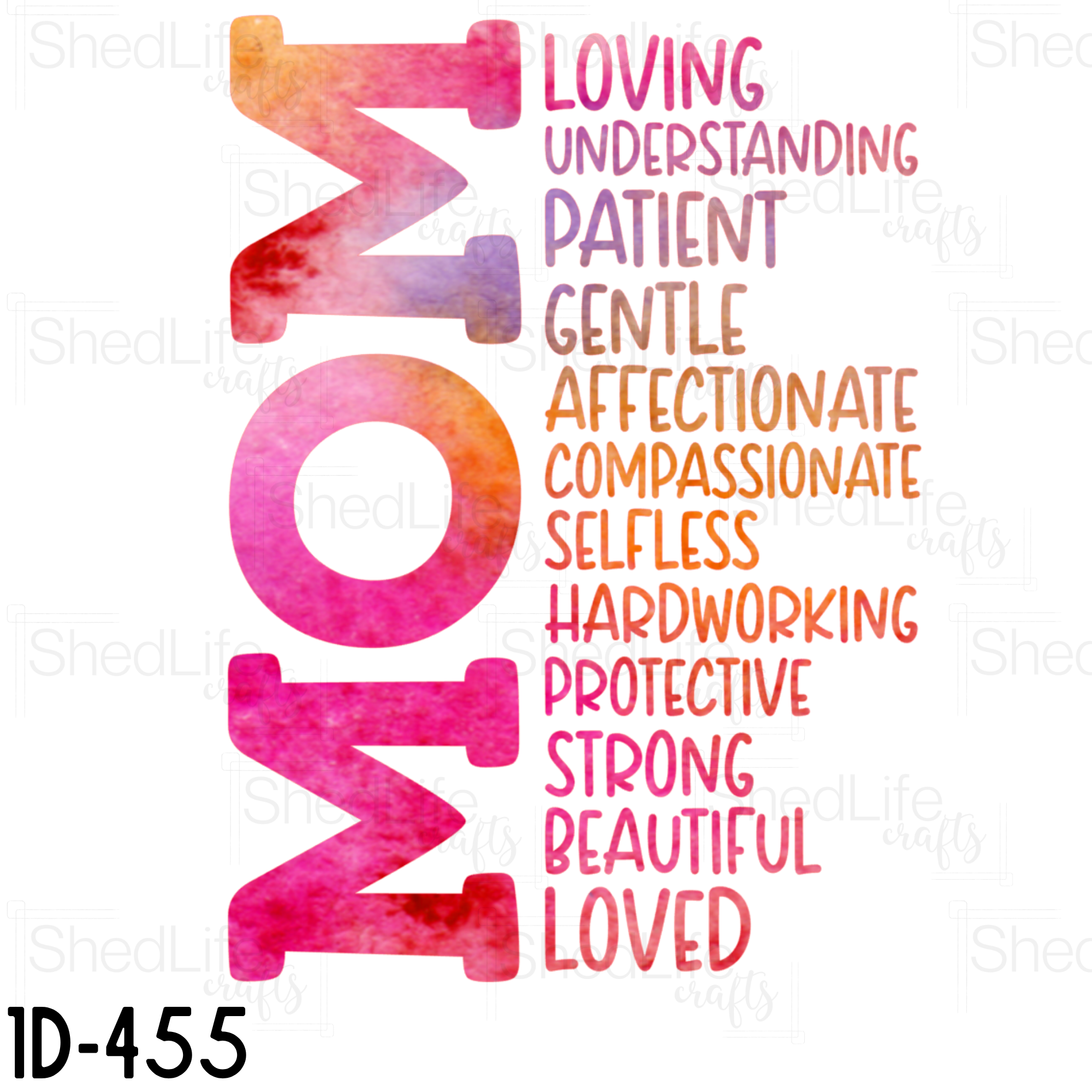 "Great Mom List" Apparel (1D-455)