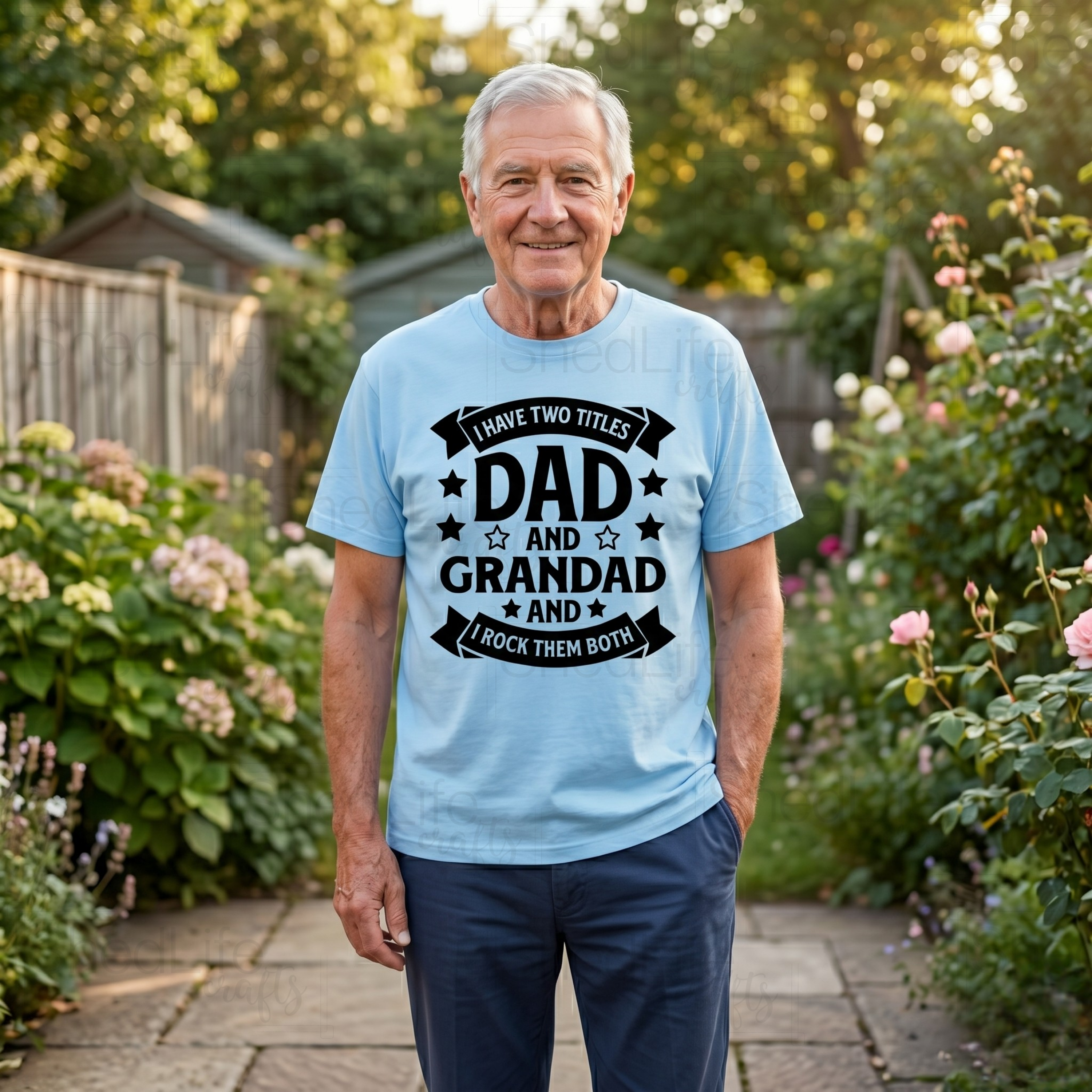 "Dad and Grandad" Apparel (1D-698)