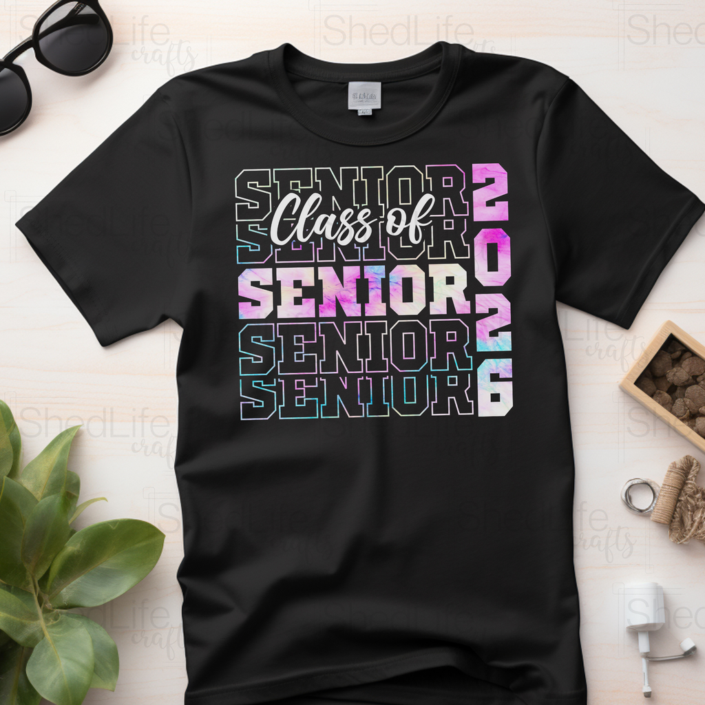 "Stacked Senior Class of 2026" Apparel (2D-14)