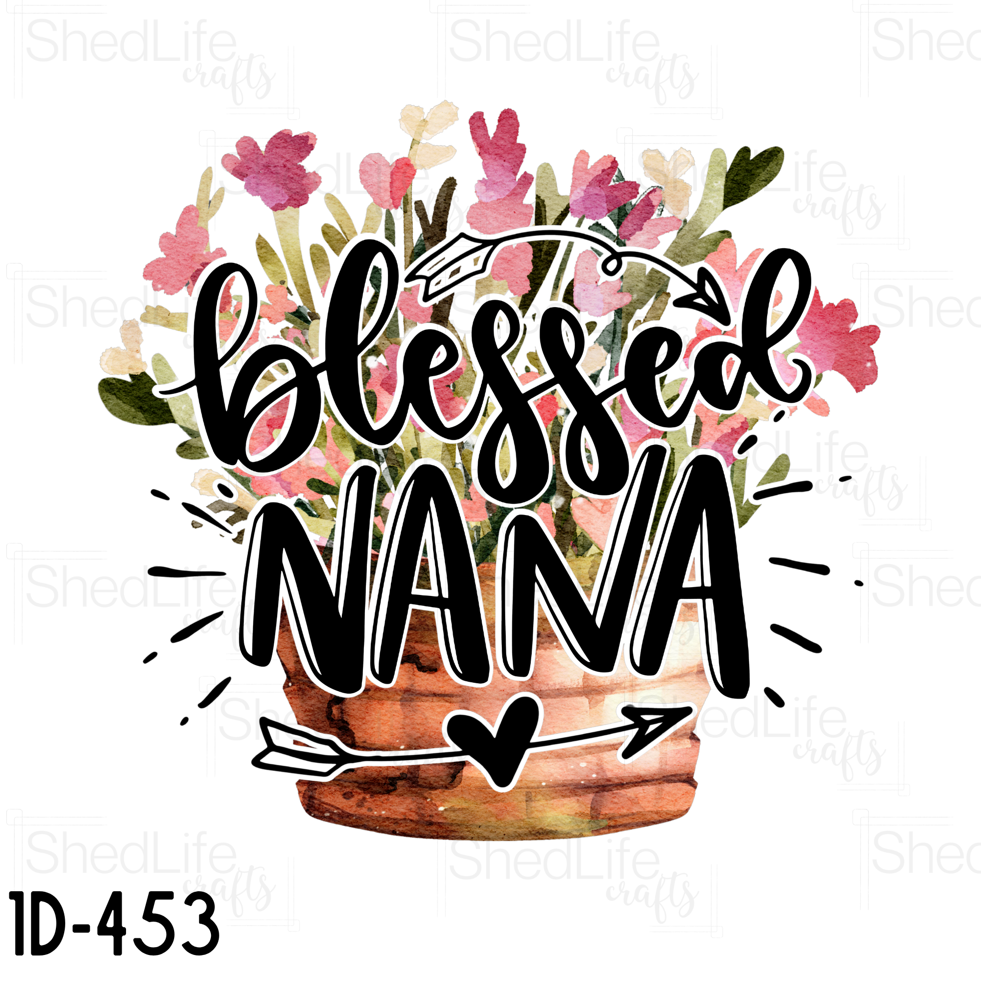 "Blessed Nana" Apparel (1D-453)