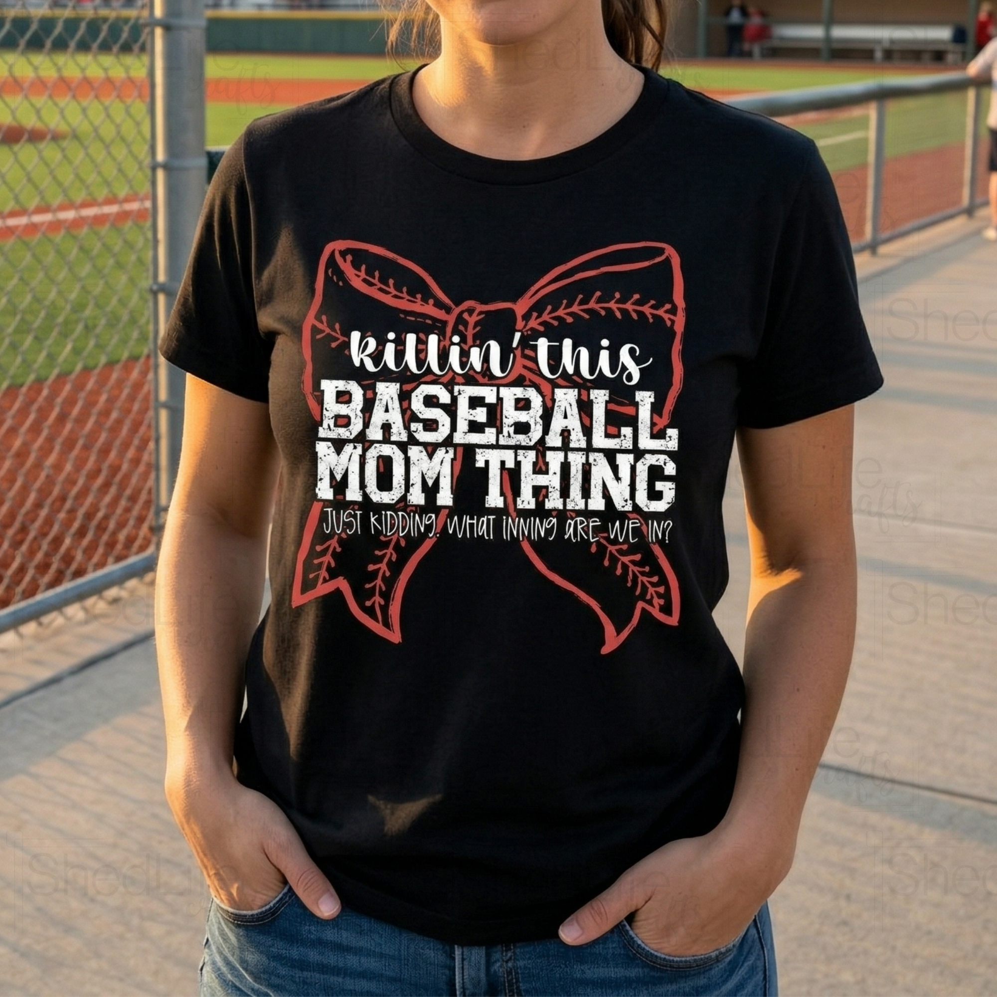 "Killin’ This Baseball Mom Thing" Apparel (1D-673)