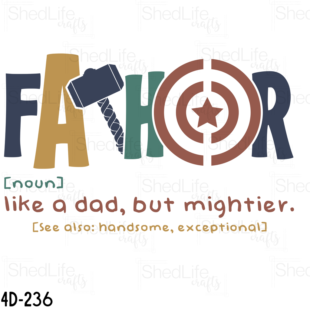"Fathor" Apparel (4D-236)