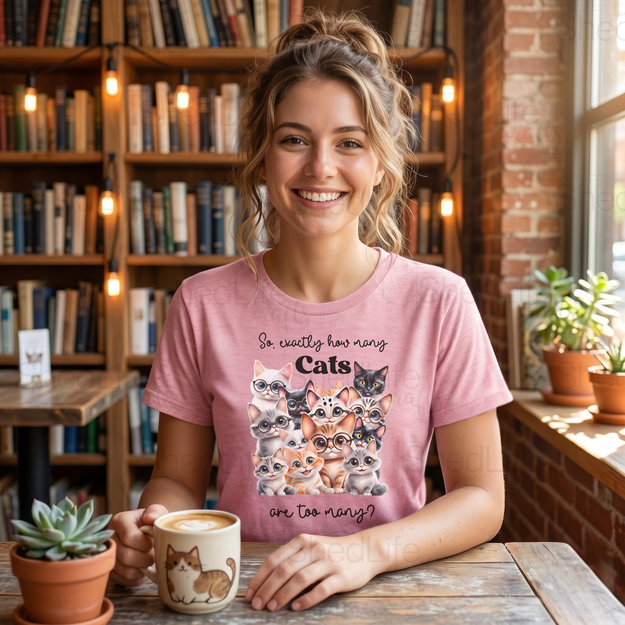 "How Many Cats Are Too Many?" Apparel (1D-685)